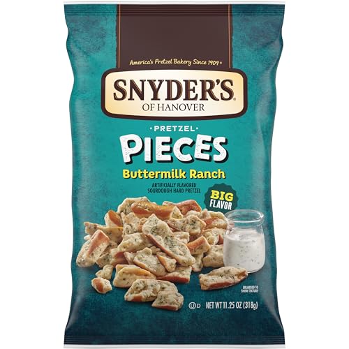 Image of Snyder's of Hanover Buttermilk Ranch Flavored Pretzel Pieces, 11.25 Oz