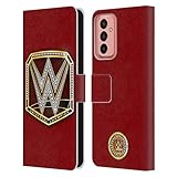 Head Case Designs Officially Licensed WWE Universal Champion Title Belts Leather Wallet Case Compatible with Samsung Galaxy M13 (2022)