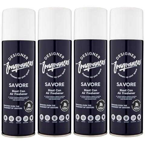 Designer Fragrances Savore Air Freshener 4 Pack Cover
