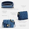COACH Times Square Tabby Shoulder Bag with Quilting