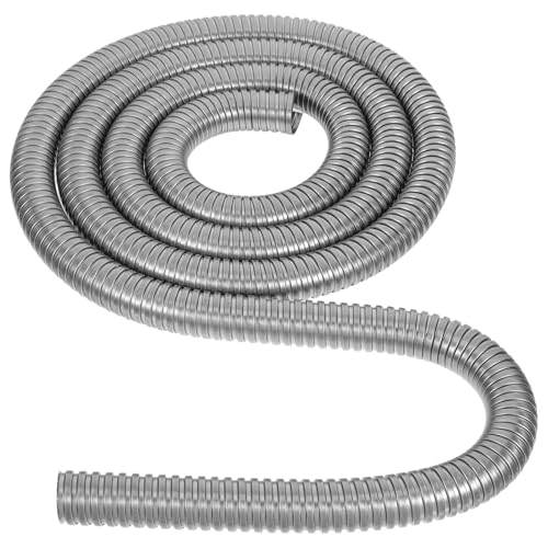 Conduit de câblage robuste en acier inoxydable pour éclairage paysager et garage