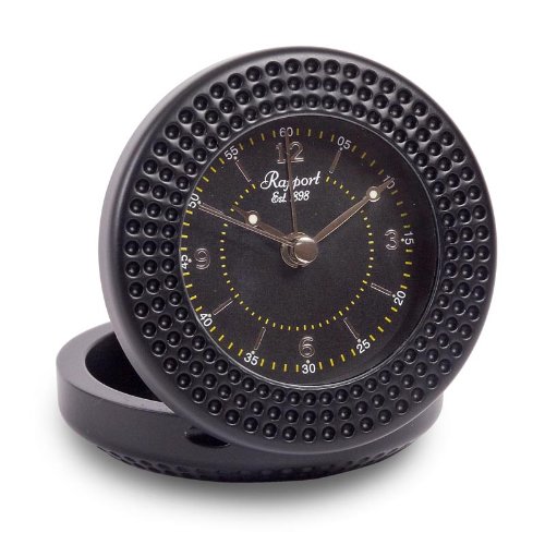 Rapport Rosette Alarm Clock Black