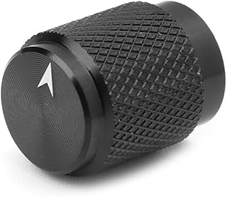 ezqnirk 1PCS 12.5x16mm Potentiometer Knob Cap Aluminum Volume Control Multimedia Speakers Spare Parts for HiFi Audio Amplifier Musical