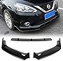 Stay Tuned Performance PU/663/PBK Painted Black Front Bumper Body Kit Lip 3PCS Compaitble with 2016-2019 Sentra