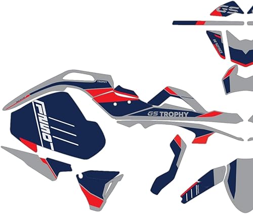 Miniatura 3 de NUEVO Kit gráfico para BMW R 1250 1200 GS Adventure (14) Kit de calcomanías (TRP-G) (R 1250 GS, BRILLANTE)