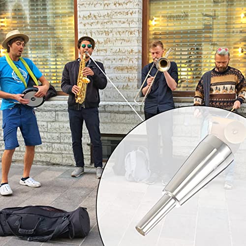 Milisten Accessories Pcs Mouthpiece Beginners -Plated C Instrument Professional Plated Musical Instruments Silencer Fit - Replacement American Type Parts Mouth Mute Trumpet 2 #TOP3