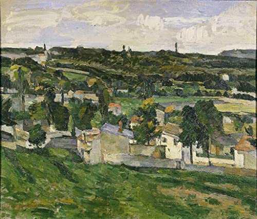 Lienzo decorativo para pared de Paul Cézanne de 60x90cm con pintura mural vintage