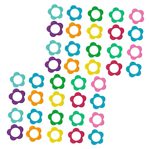 GRIRIW 50pcs DIY Stitch Markers Knitting Stitch Clips Stitch Buckles Stitch Holders Clothing Safety Pins Locking Stitching Markers Stitch Marker Ring Rings Metal Spiral Knitting Needle