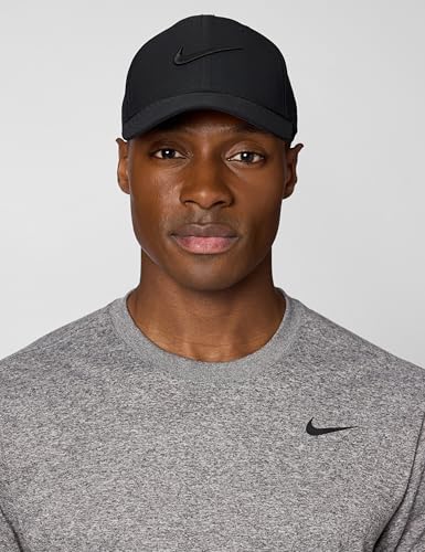 Image of Nike Unisex Adult Dri-Fit Club Structured Swoosh Cap Hat | Mens and Womens