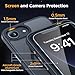 Miracase for iPhone 16e case & iPhone 17e Case for MagSafe [with 2×9H+ Screen Protectors] TOP Military-Grade Protection Shockproof with Velvet Touch for iPhone 16e/17e Phone Case 6.1