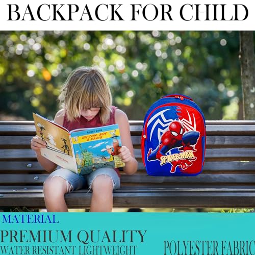 Ronaldo School Bags 14 Inch Cartoon Character Printed Backpack Casual Daypacks best for Boys and Girls 3-7 Years - Image 4