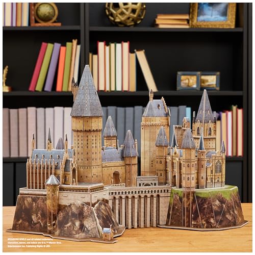 Puzzle 3D Harry Potter Castillo Hogwarts: dile adiós al aburrimiento con construcción 2
