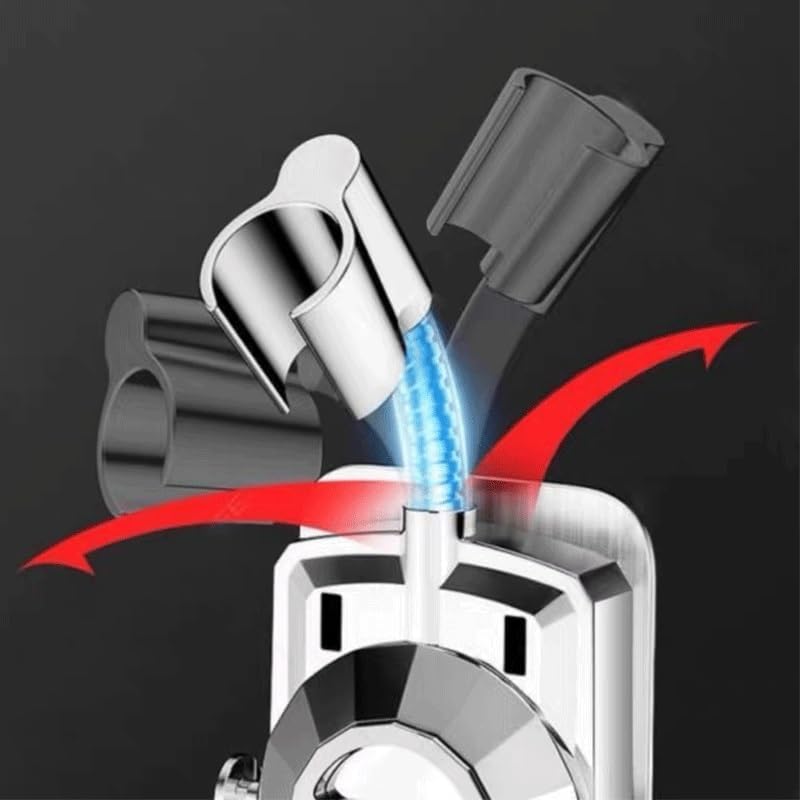 Suction Cup Shower Bracket Fixing Tool Home Bathroom Hole Free Movable Adjustable