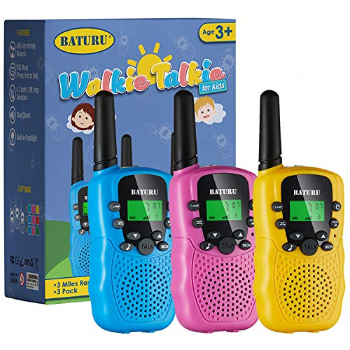 Kids Toys, Walkie Talkies for Kids 22 Channels 2 Way Radio Toy 3