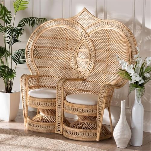 Sillón Bohemio Plegable Marrón miniatura 2