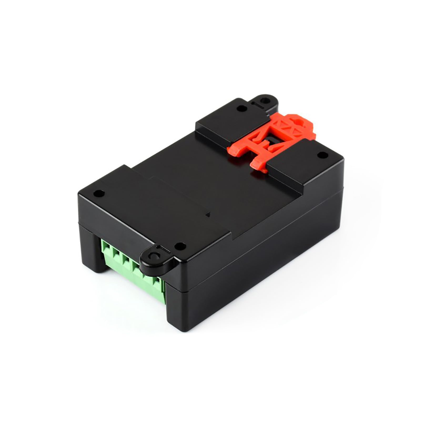 Modbus RTU PWM Output Module 4CH, Isolated RS485 to 4-Channel PWM Controller, Adjustable Frequency & Duty Cycle, 7-36V Power Input, DIN Rail Mount Case, Surge/TVS Protection, LEDs