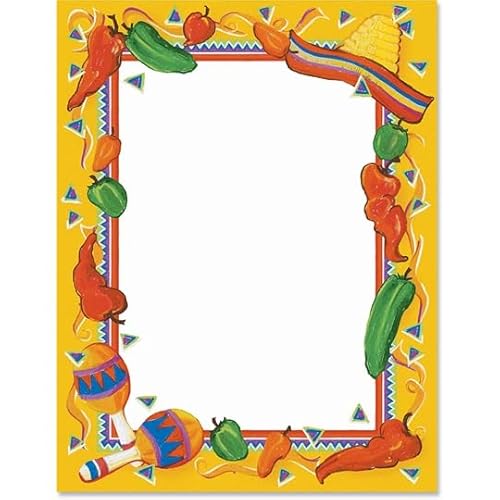 PaperDirect Fiesta `ybp[p[eB[{[_[y[p[ 8.5C` x 11C` jp[ ҏ `V 莆 J[h XNbvubN wZrWlXp 25