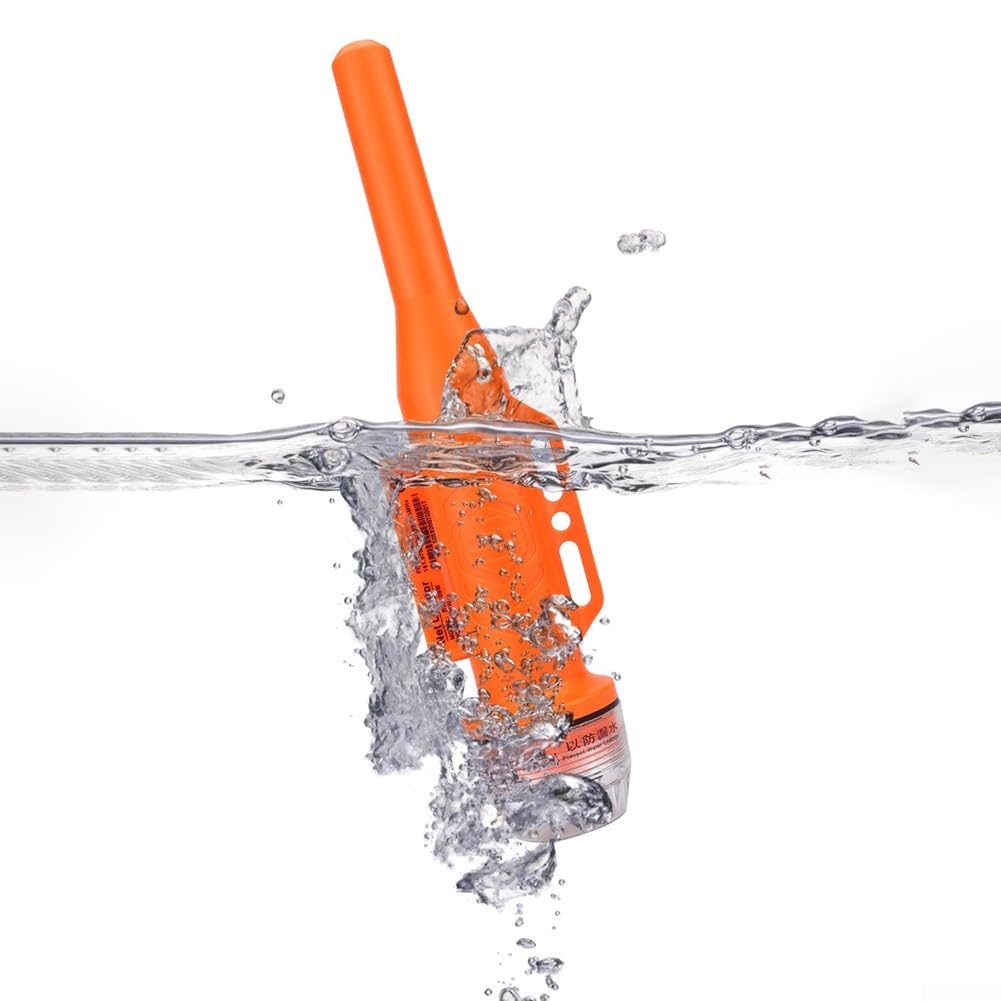 Gdfnmogo Marine AIS Transponder Net Locator RS-109M, per pesca in barca, antenna di posizionamento GPS con trasmissione ad alta potenza, tracciamento dati in tempo reale, arancione (Regno Unito)