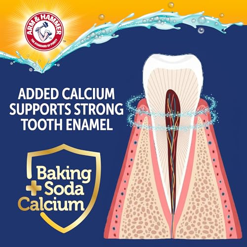 Arm & Hammer Complete Care Enzymatic Dog Toothpaste with Baking Soda and Calcium, Fluoride Free Formula for Plaque Tartar Control and Fresh Breath, Chicken Flavor, 6.2 Oz