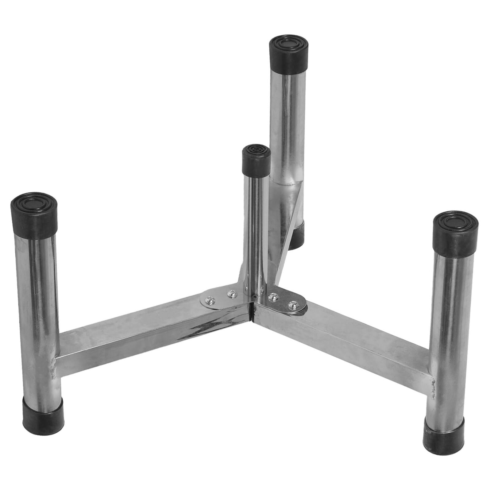 Support de Foyer Extérieur SEWACC 25 CM en Acier Inoxydable Base Stable à 4 Pieds