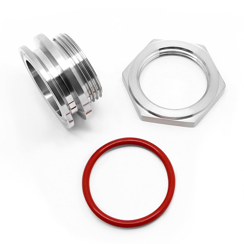 Racor tanque sin soldadura Tri-Clamp 1,5/2" SS304