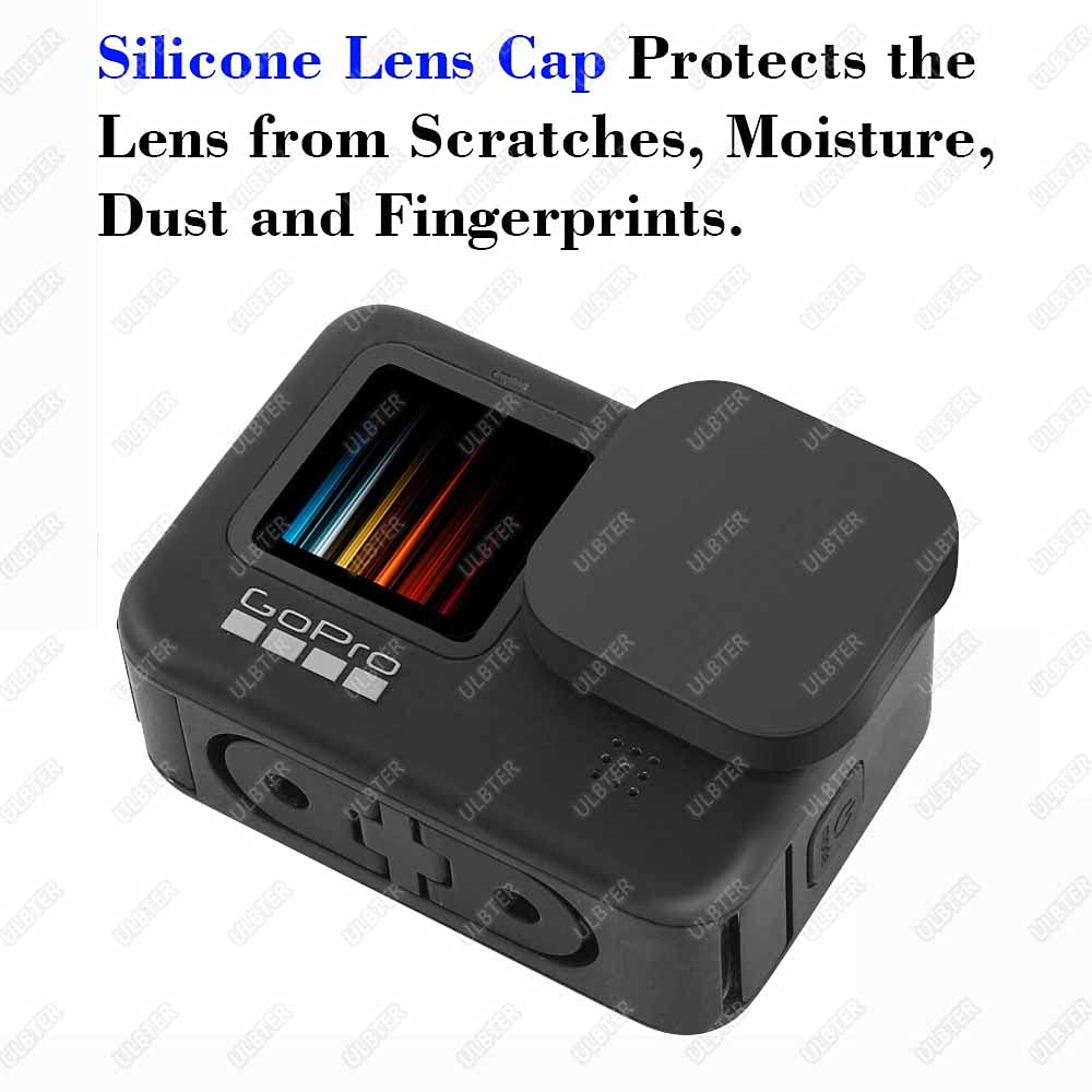 9 Pellicole Vetro Temperato Per GoPro Hero 12/11/10/9 - Anti Graffio, Facili Da Applicare