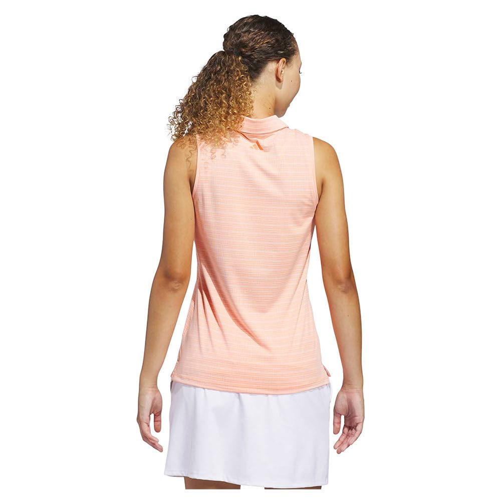 adidas Ultimate365 Jacquard Woman Sleeveless Polo S