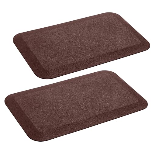 Playsafer Protector de goma de seguridad para parque infantil para columpios y toboganes, 1 pulgada de grosor x 24 pulgadas de ancho x 40 pulgadas de largo (paquete de 2, rojo)