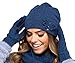 Produktbild Kamea Damen Mütze Kopfbedeckung Herbst Winter Kansas, Dunkelblau,Uni