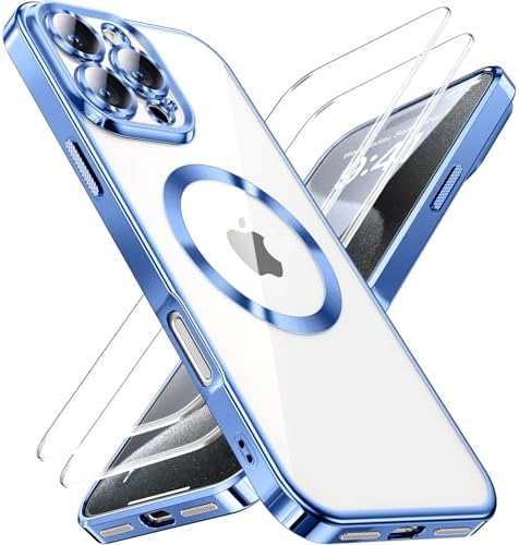 Clear IPhone 16 Case With MagSafe - Military-Grade Protection & 3 Screen Protectors