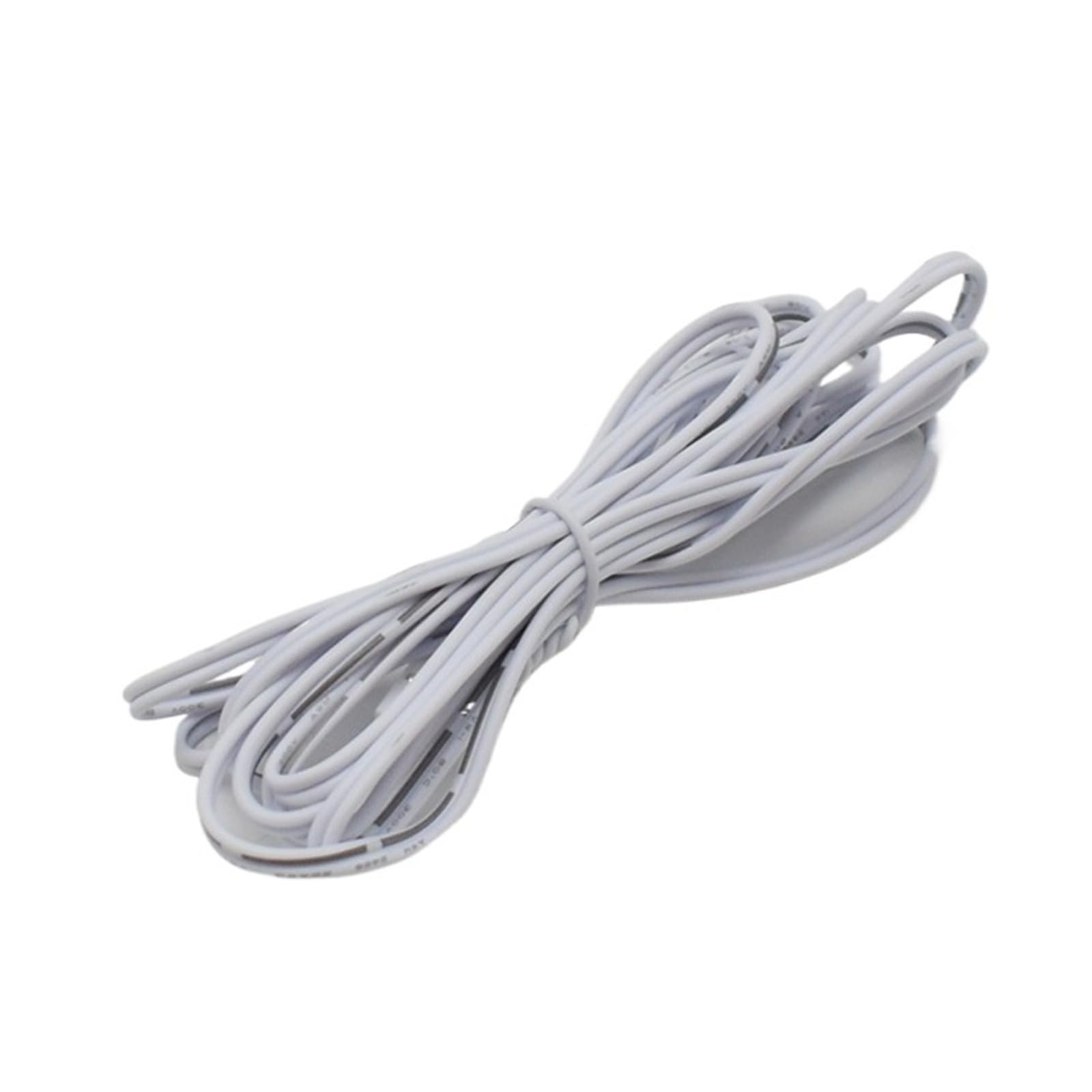 Lámpara LED ultrafina para armario de 12V con fuente dedicada y cables terminales macho