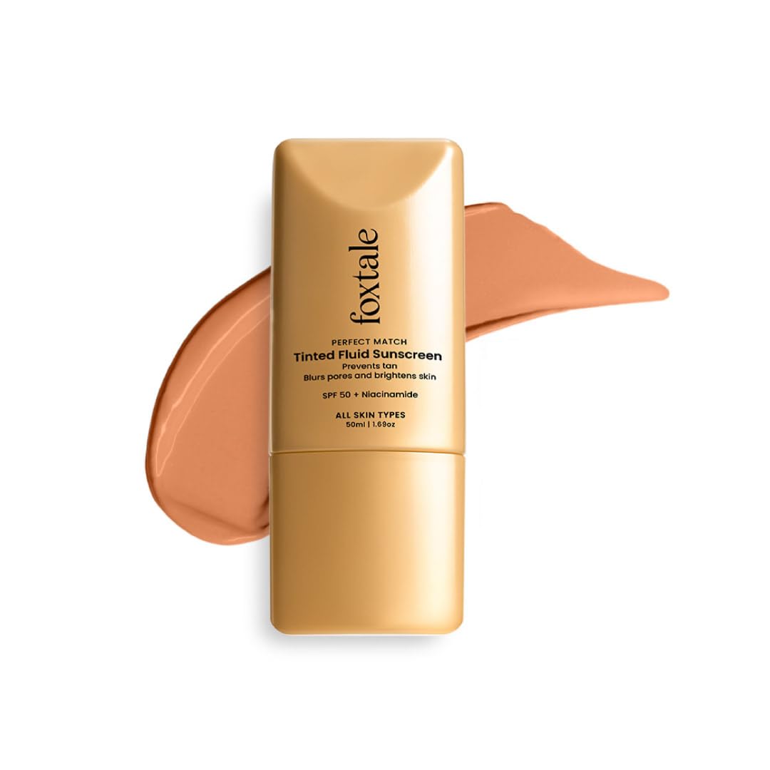Foxtale Tinted Sunscreen SPF 50 - Nude Tint -13