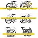 Bolsa Transporte Bicicleta Plegable, Selighting Bolsa de Almacenamiento de Bici Bolsa para...