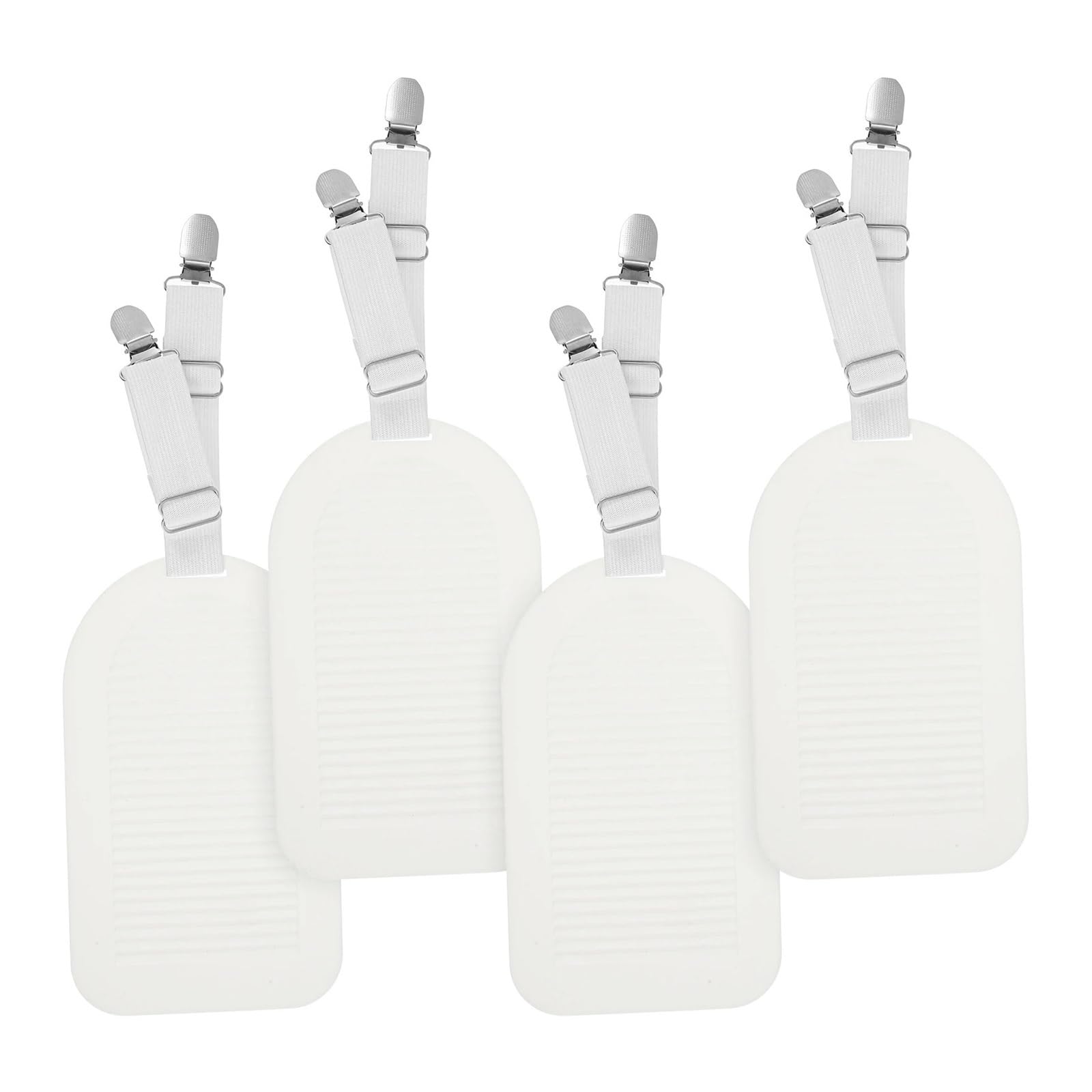 SDIUAKBV Bed Sheet Grippers Belt 4Pcs Bed Sheet Straps Adjustable Elastic Length Holders Mattress Clip Fasteners Cover Blankets Grippers Fixing Bedding For the bedroom