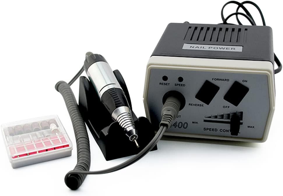 KADS 30000RPM Nail Art Drill Nail Equipment Manicure Tools Pedicure Acrylics Pink Electric Nail Art Drill Finger & Toe Machine Set