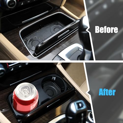 Cubre portavasos para BMW Serie 7 F01 F02 2008-2015 miniatura 2