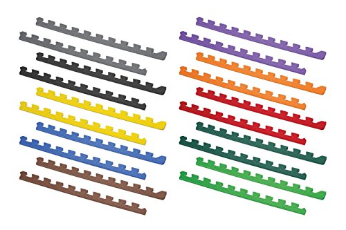 Norsk Solid Color Foam Mats - EVA Foam Interlocking Tiles