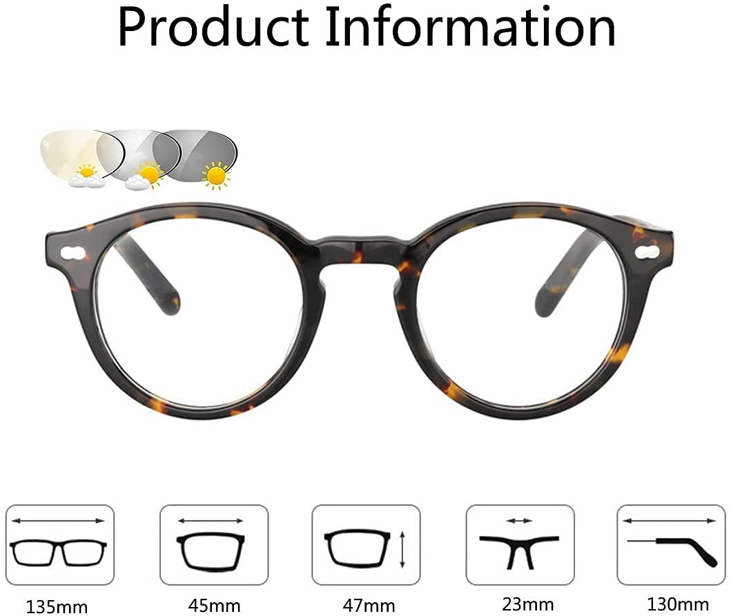Photochrome Lesebrillen, Sonnenbrille Mit Photochromem Übergang, Unisex-Lesebrille, Progressive Multifokale Sonnenbrille, Bifokale Lesebrille Dioptrie +1,00 Bis +3,00 Black,+1.50