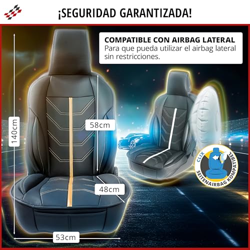 Almohadilla protectora Walser Kimi premium para asiento de coche 5