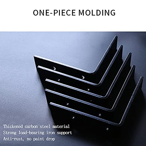 Supports d'étagère muraux rabattables et table pliante pour établi de travail - 4