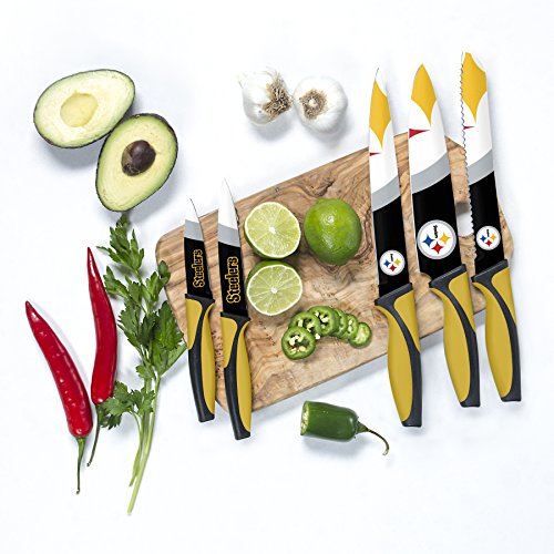 Sportsvault Nfl Pittsburgh Steelers Kitchen Knives #TOP1