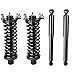 AUTOSAVER88 Complete Struts for 2002-2012 Jeep Liberty,Shock Absorber Coil Spring Assembly (4 pcs)