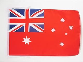 Australia Red Ensign Flag 18'' x 12'' cords - australian SMALL flags 30 x 45cm - Banner 18x12 in - AZ FLAG