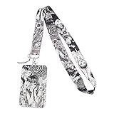HYVT THUNDER STORM Japanese Anime Junji Ito Anime Lanyard for Key Cartoon Movie Neck Strap lanyard Card ID Badge Holder Keychain Key Holder Keyrings Accessories HY891