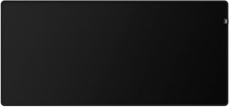 HyperX HyperX Pulsefire Mat Gaming Mouse Pad XL Size Cloth Gamer Optical Mouse 4Z7X5AA Black | Textured, wide size selection, rubber bottom, seamless stitching, wrist support, optical mouse application