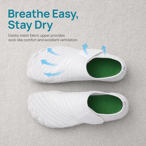 Image of Hike Barefoot Shoes Womens Men,Unisex Barefoot Water Shoes Breathable, Anti-Slip Hiking Footwear for Athletic Wide Toe Shoe Footwear for Hiking, Walking, Running, Yoga, and Water Sports