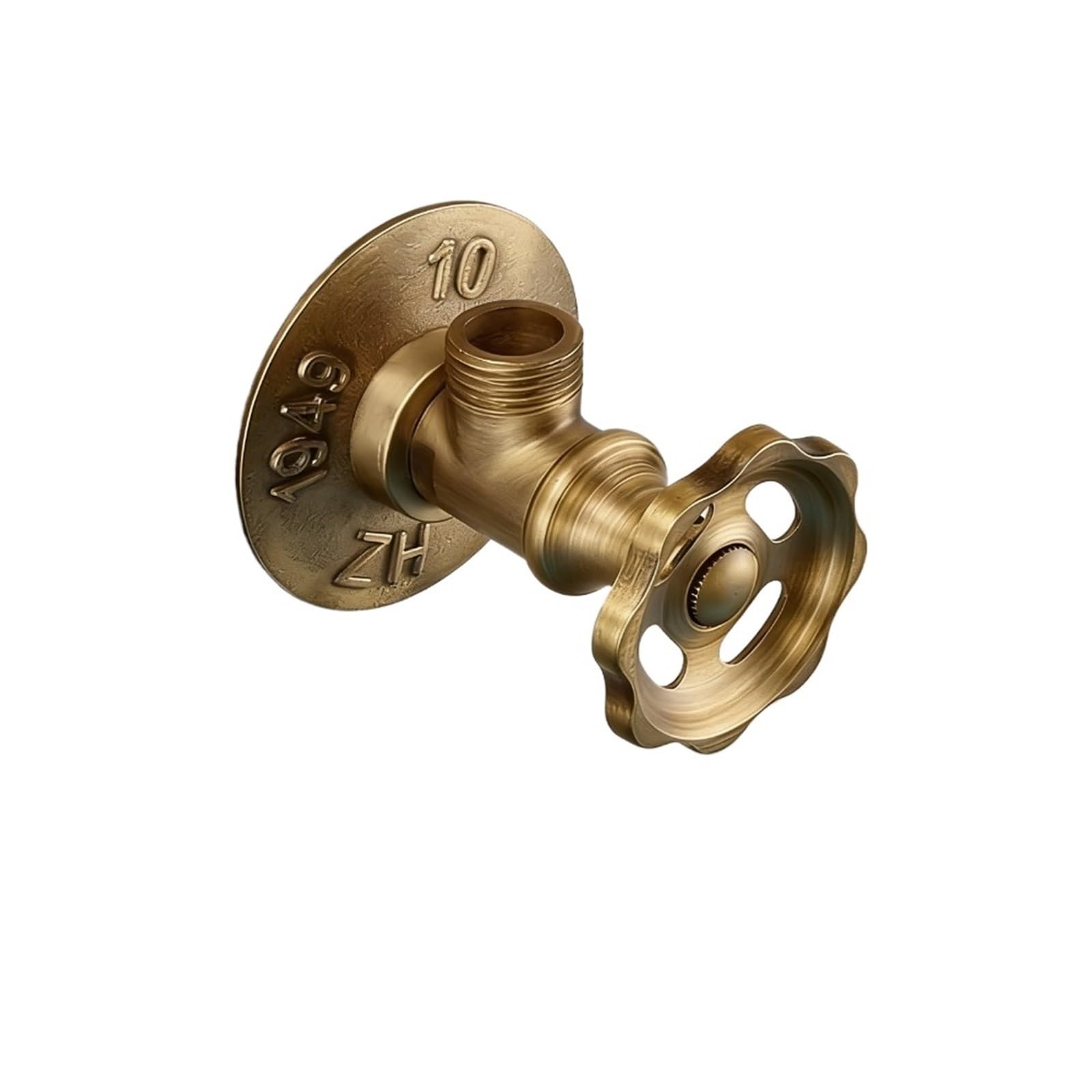 Garden Taps Faucet Single Cold Garden Courtyard Antifreeze Crack Outdoor Retro Brass Column(Type1)