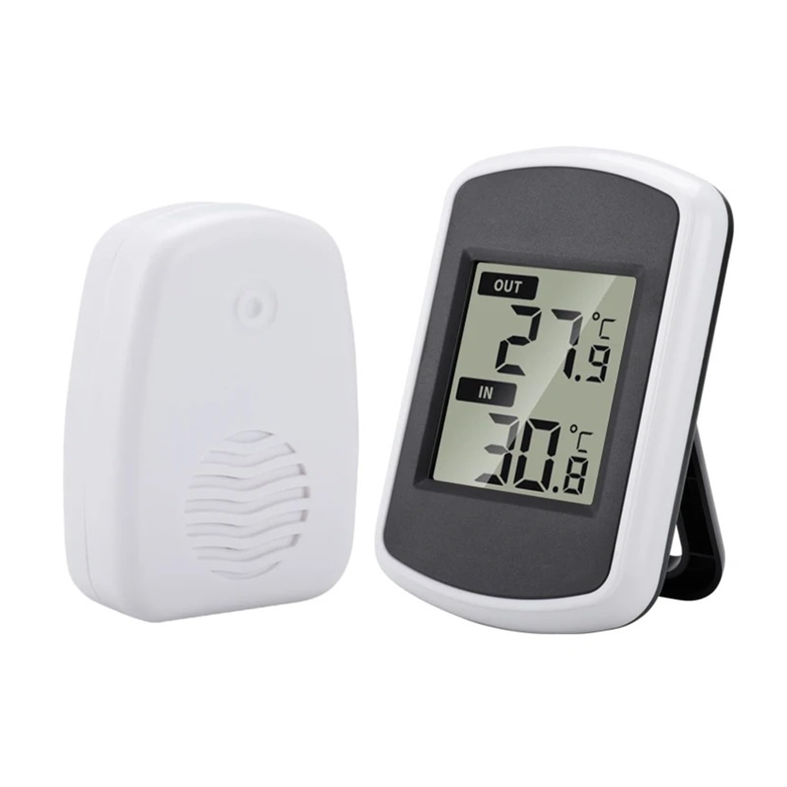 Bezprzewodowa stacja termometrów cyfrowych LCD do użytku wewnętrznego/zewnętrznego Miernik temperatury w biurze domowym -40~60°C Narzędzia testowe