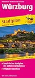 Würzburg: Touristischer Stadtplan mit Sehenswürdigkeiten und Straßenverzeichnis. 1:14000 (Stadtplan: SP)