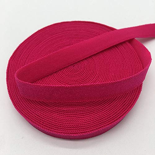 5 Yards Elastic 3/8 Inch For Sewing Craft Diy Apparel-Colored Elastic Bands For Sewing Crafts Decoration-Elastic Ribbon Solid Foe Fold Over Elastics Spandex Satin Band Lace Sewing Trim Diy Sewing #TOP20